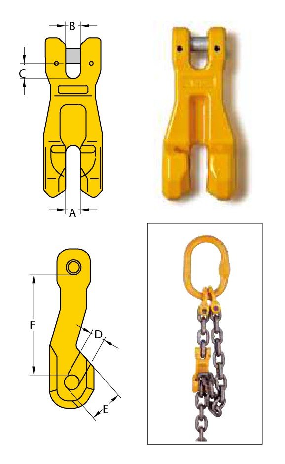 G80 CLEVIS CLUTCH, CODE "KC" G80 CLEVIS CLUTCH, CODE "KC"