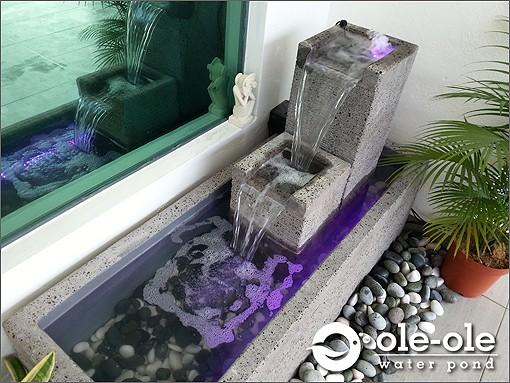 P33N.Water Pond Feature Design Malaysia.Kolam air hiasan ika