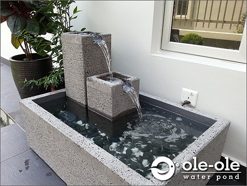 P33S.Water Pond Feature Design Malaysia.Kolam air hiasan ika