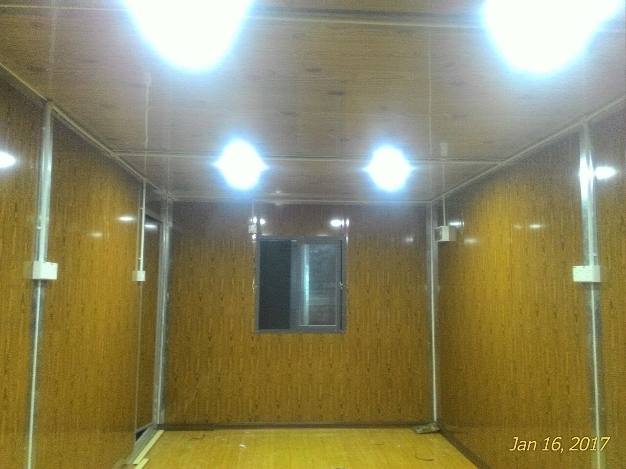 Wood Grain Texture Walling Cabin