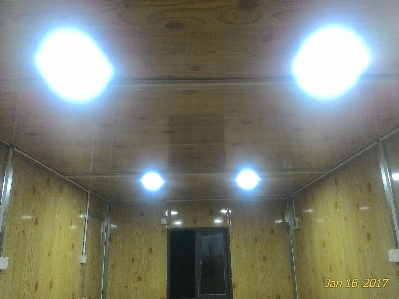 Wood Grain Texture Walling Cabin