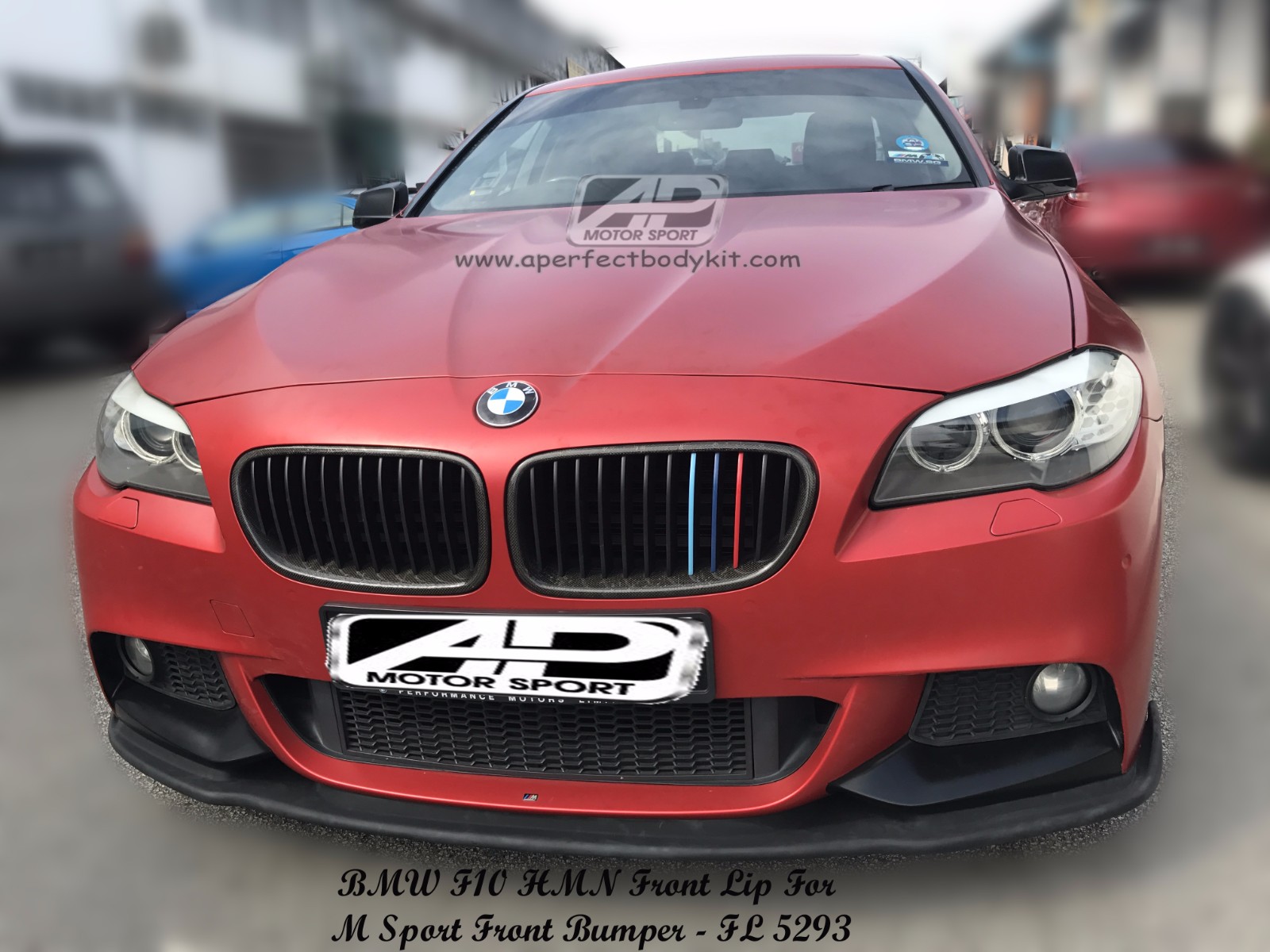 BMW F10 HMN Front Lip for M5 Front Bumper FL 5293