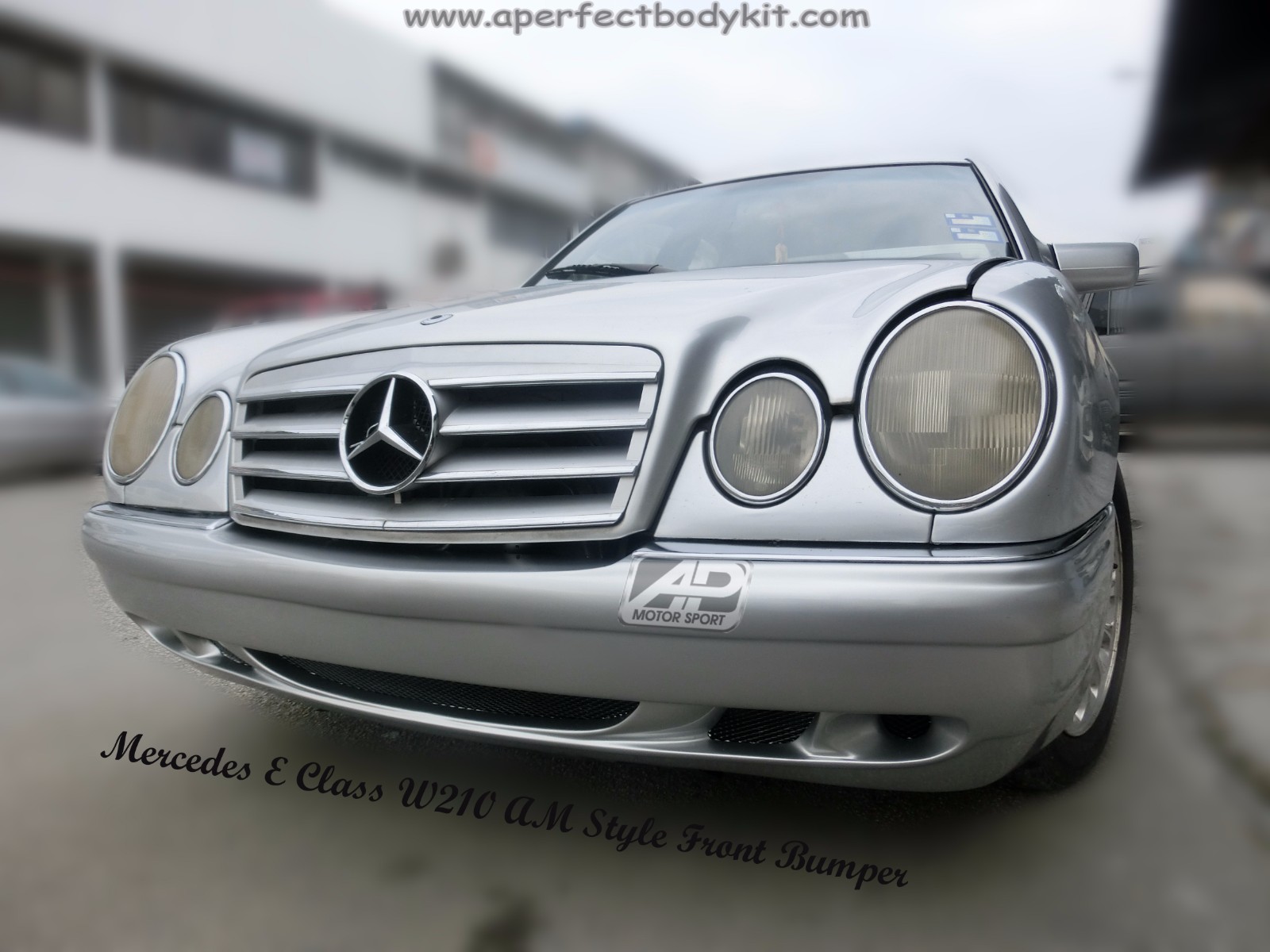 Mercedes E Class W210 AM Style Front Bumper 