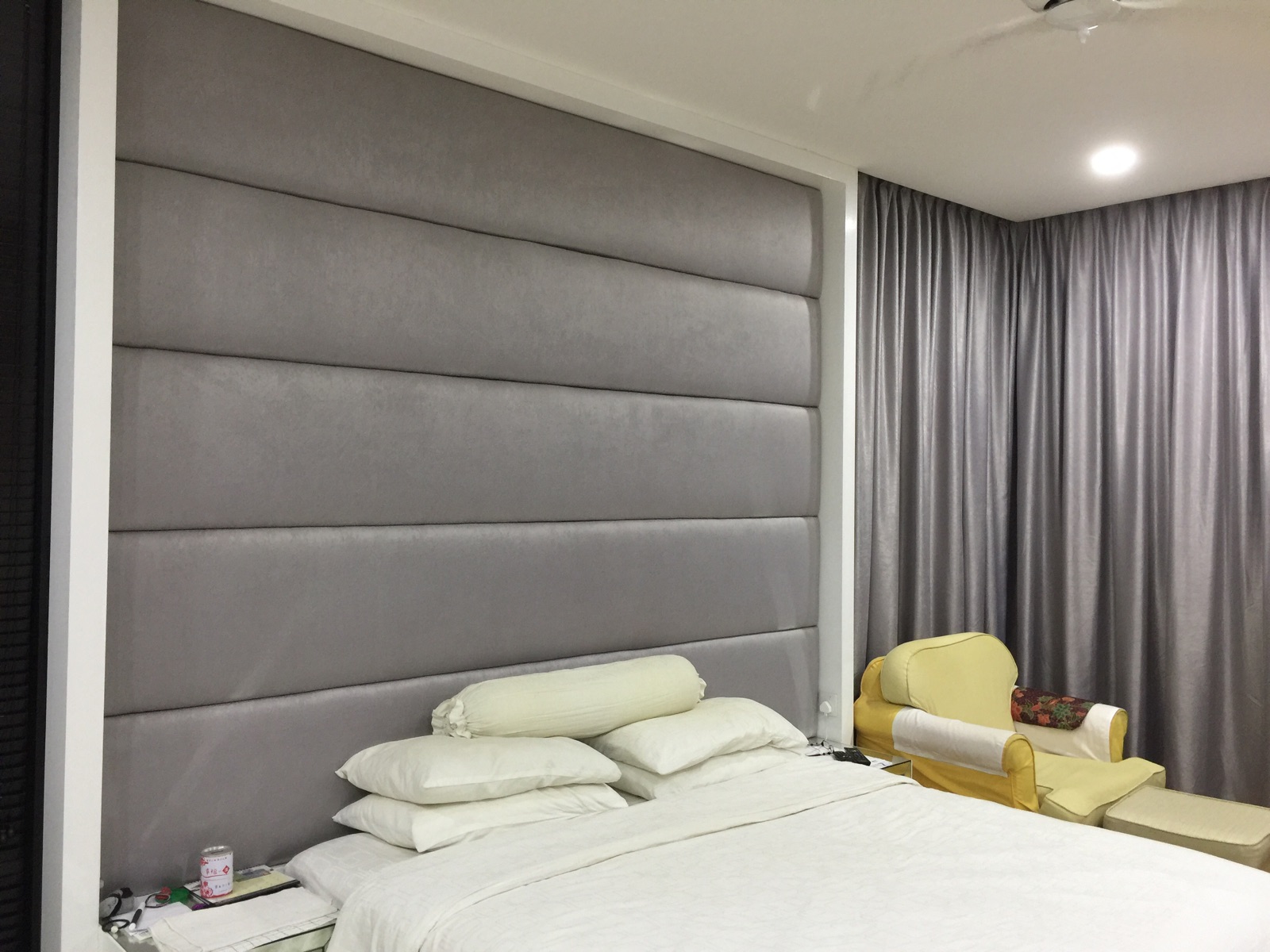 Bed Head Cushion Design For Hotel Standard In Jb & Singa
