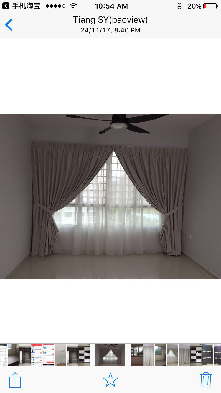 Just Install D Curtain In Singapore 