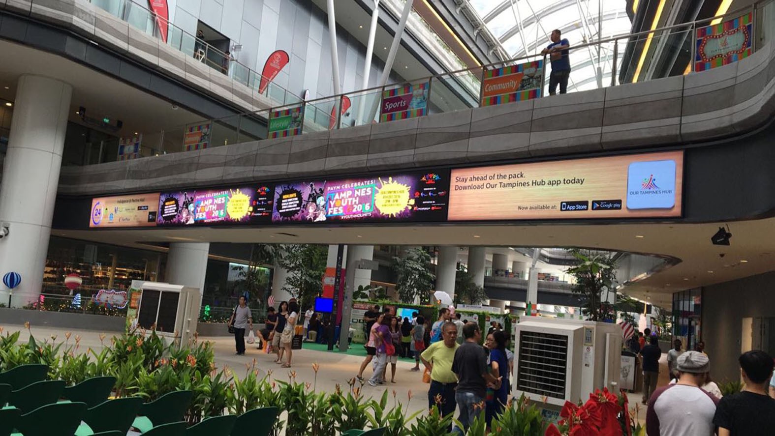 Tampines Mall ★ Light Box Singapore Signage Supplier, Supply, LED