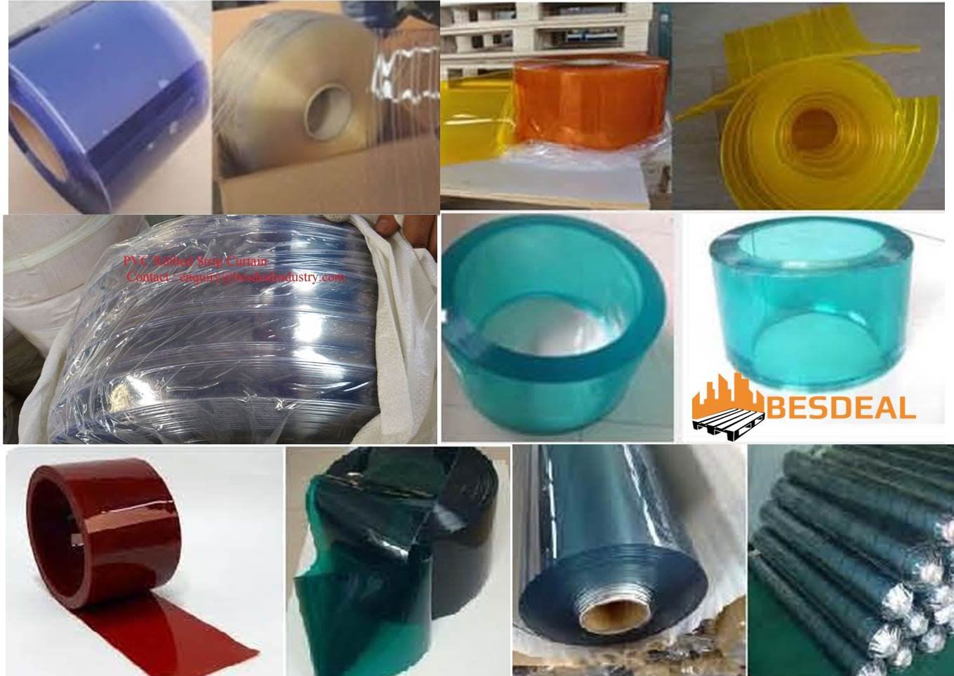 PVC Strip Curtains PVC条形窗帘 PVC Strip Curtains PVC条形窗帘