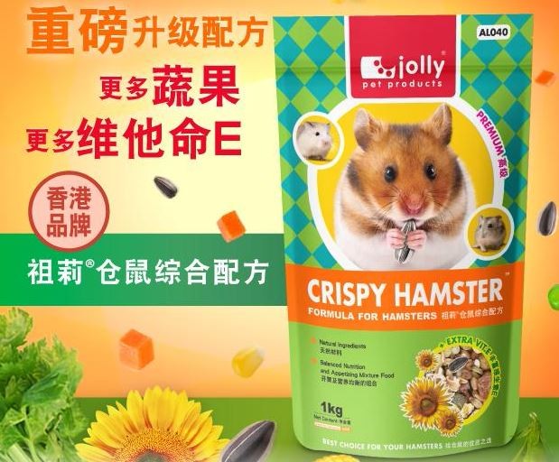 AL040 JOLLY HAMSTER FOOD 1KG