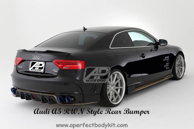 Audi A5 RWN Style Rear Bumper 