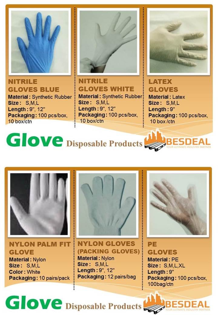 Disposable Product Gloves Sales Now!!