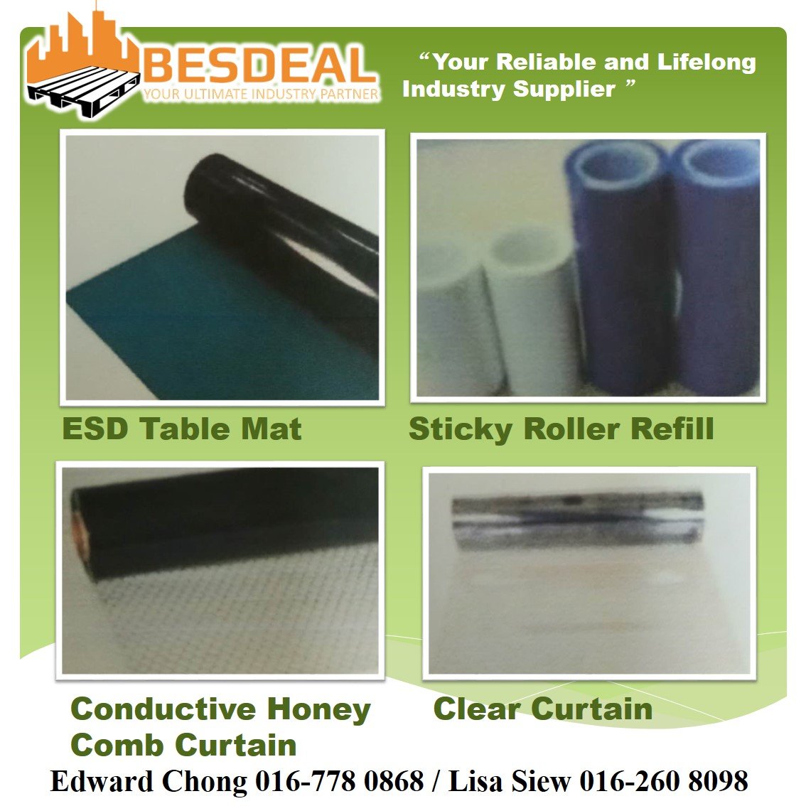 Cleanroom Floor Mat &ESD Curtains Get Sales Now!!