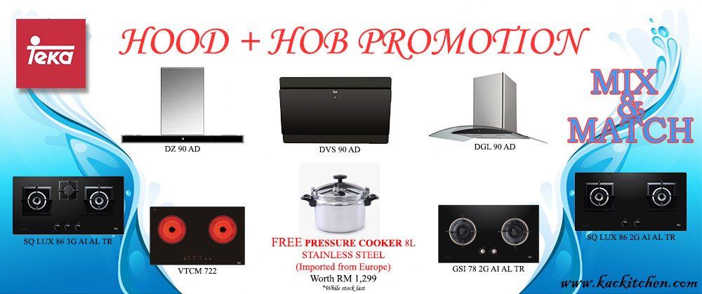 TEKA HOOD & HOB PROMOTION 2018 TEKA HOOD & HOB PROMOTION 2018