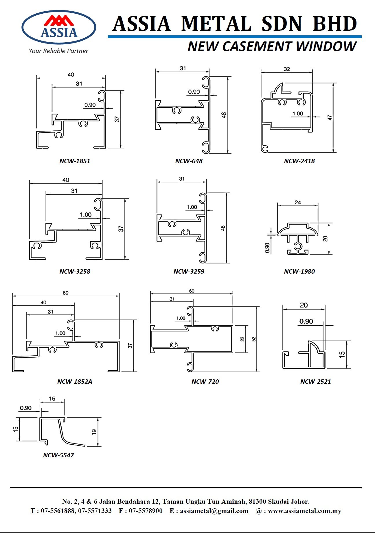 New Casement Window