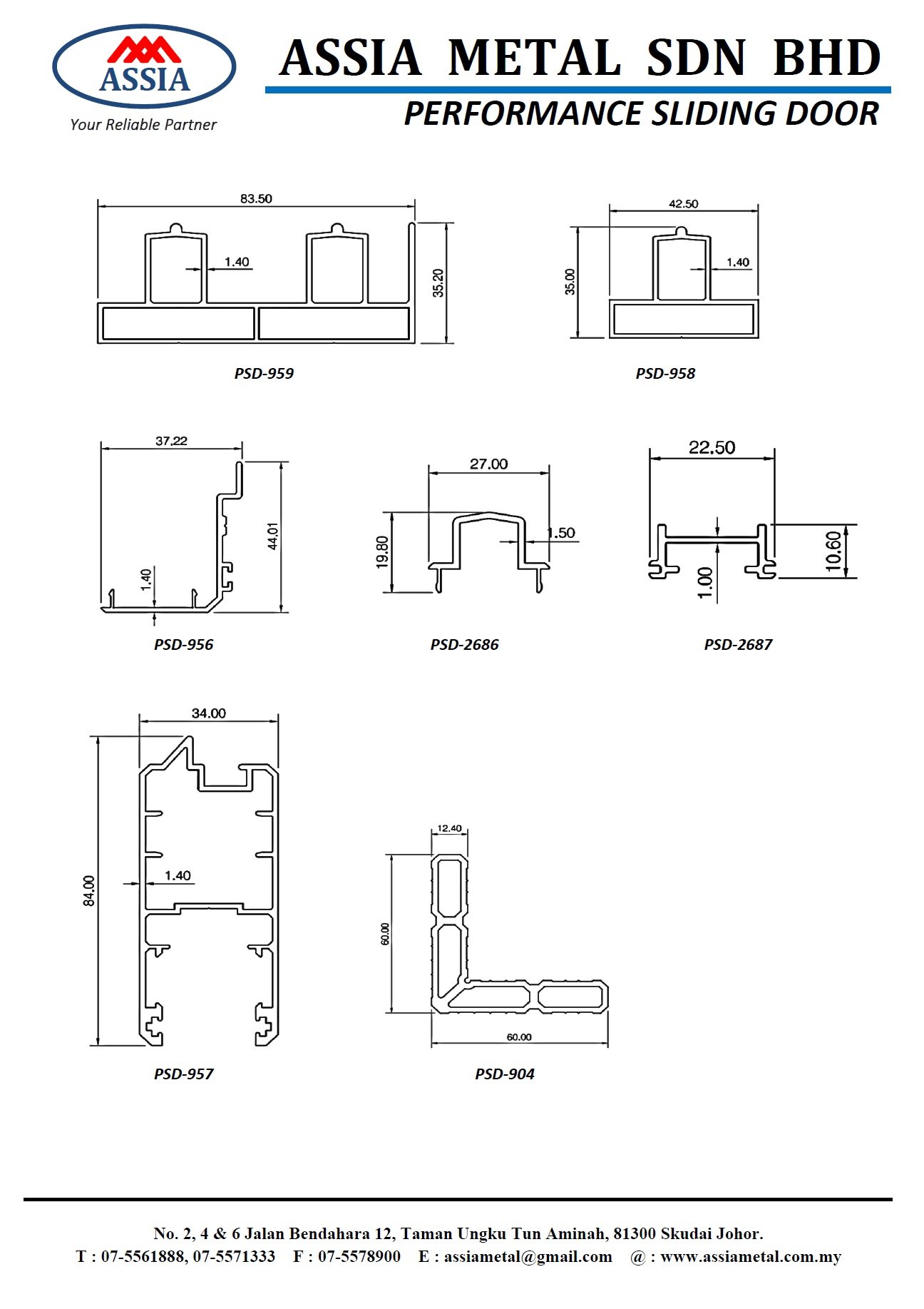 Performance Sliding Door