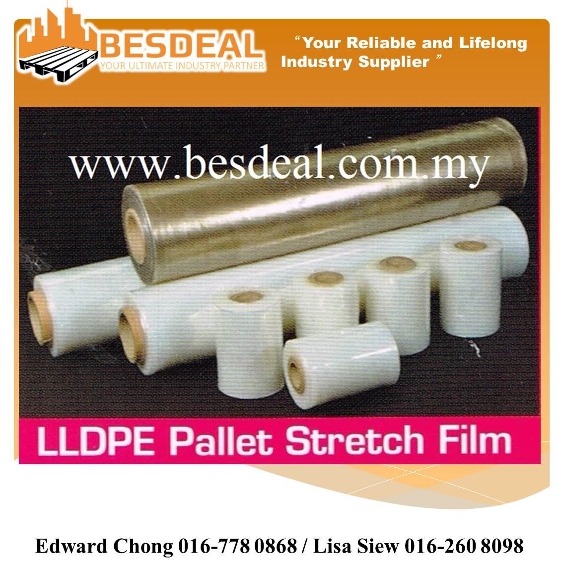 LLDPE Pallet Stretch Film On Sales Now!! LLDPE Pallet Stretch Film On Sales Now!!