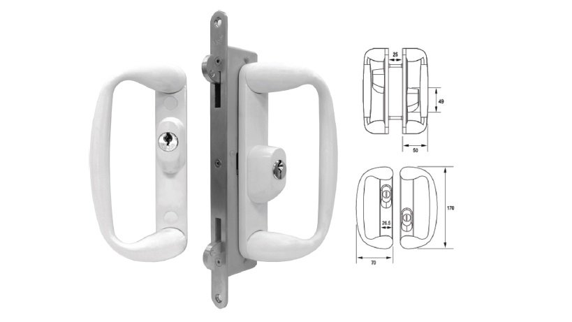 VSP-601  Sliding Door Lock