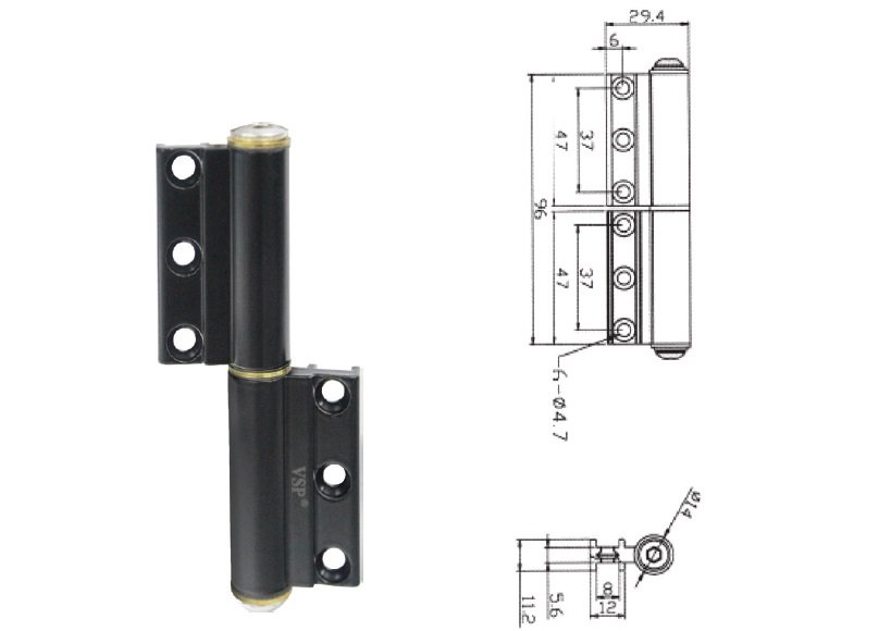 MH-82  Mid Hinge