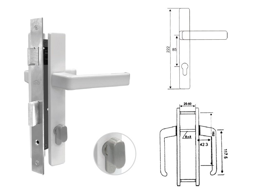 SDL-228  Door Lock Set