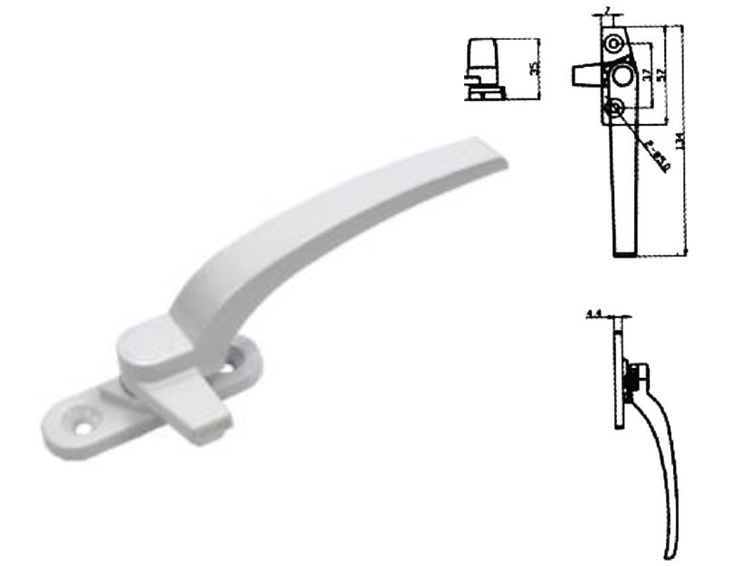 CH-M6  Casement Handle