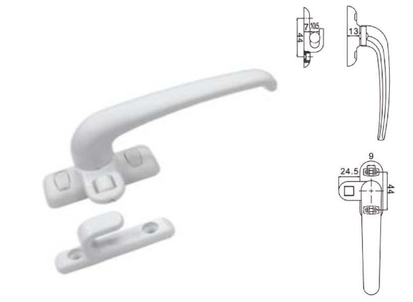 CH-012  Casement Handle