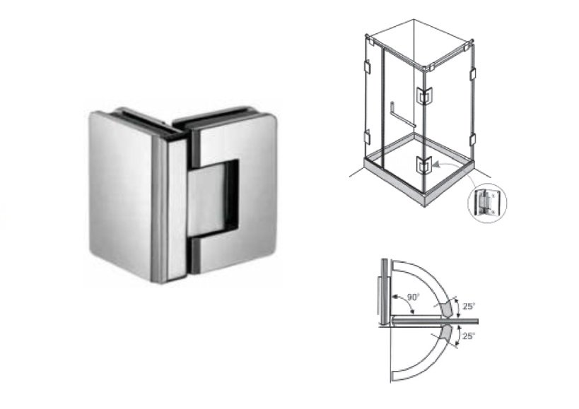 SH-01  Shower Hinge