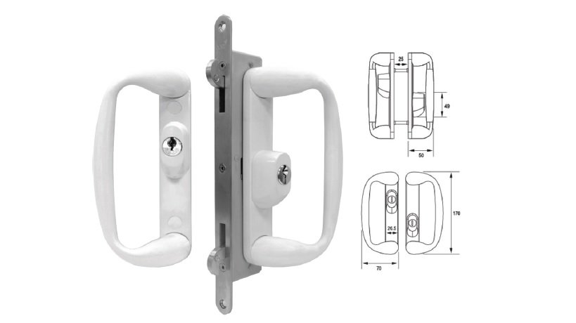 VSP-601  Sliding Door Lock