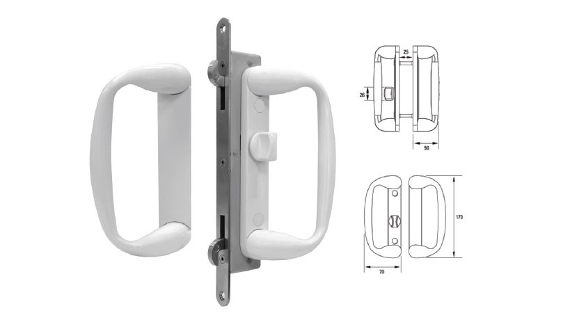VSP-603  Sliding Door Lock
