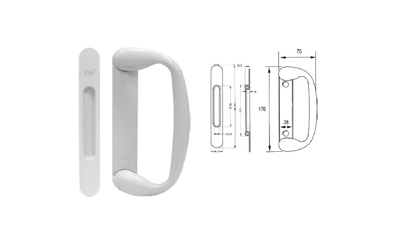 VSP-6400  Sliding Door Lock