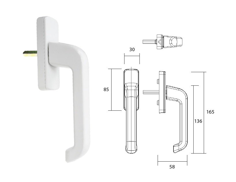 MH-027  Euro Handle