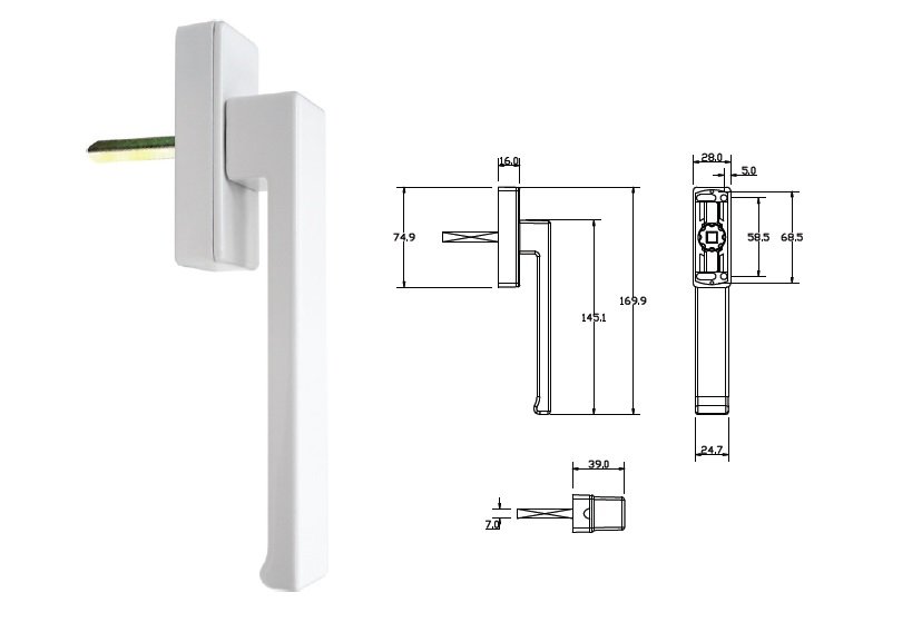 EH-9700  Euro Handle