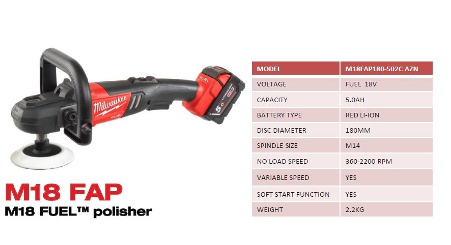 M18 FAP  Polisher
