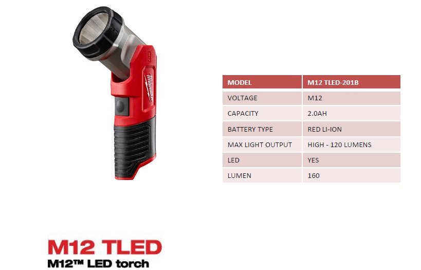 M12 TLED  LED Torch