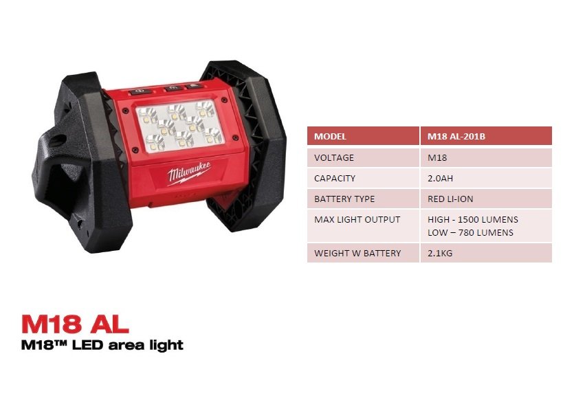 M18 AL  LED Area Light