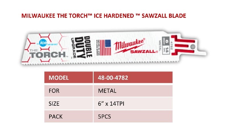 48-00-4782 The TORCH ICE HARDENED Blade