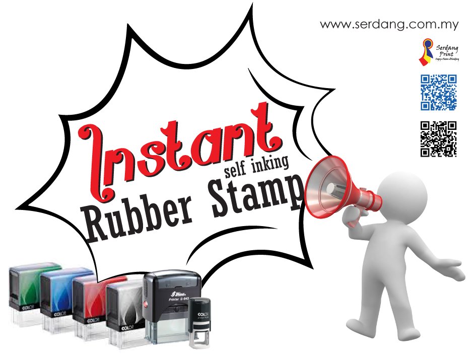 Instant Rubber Stamp