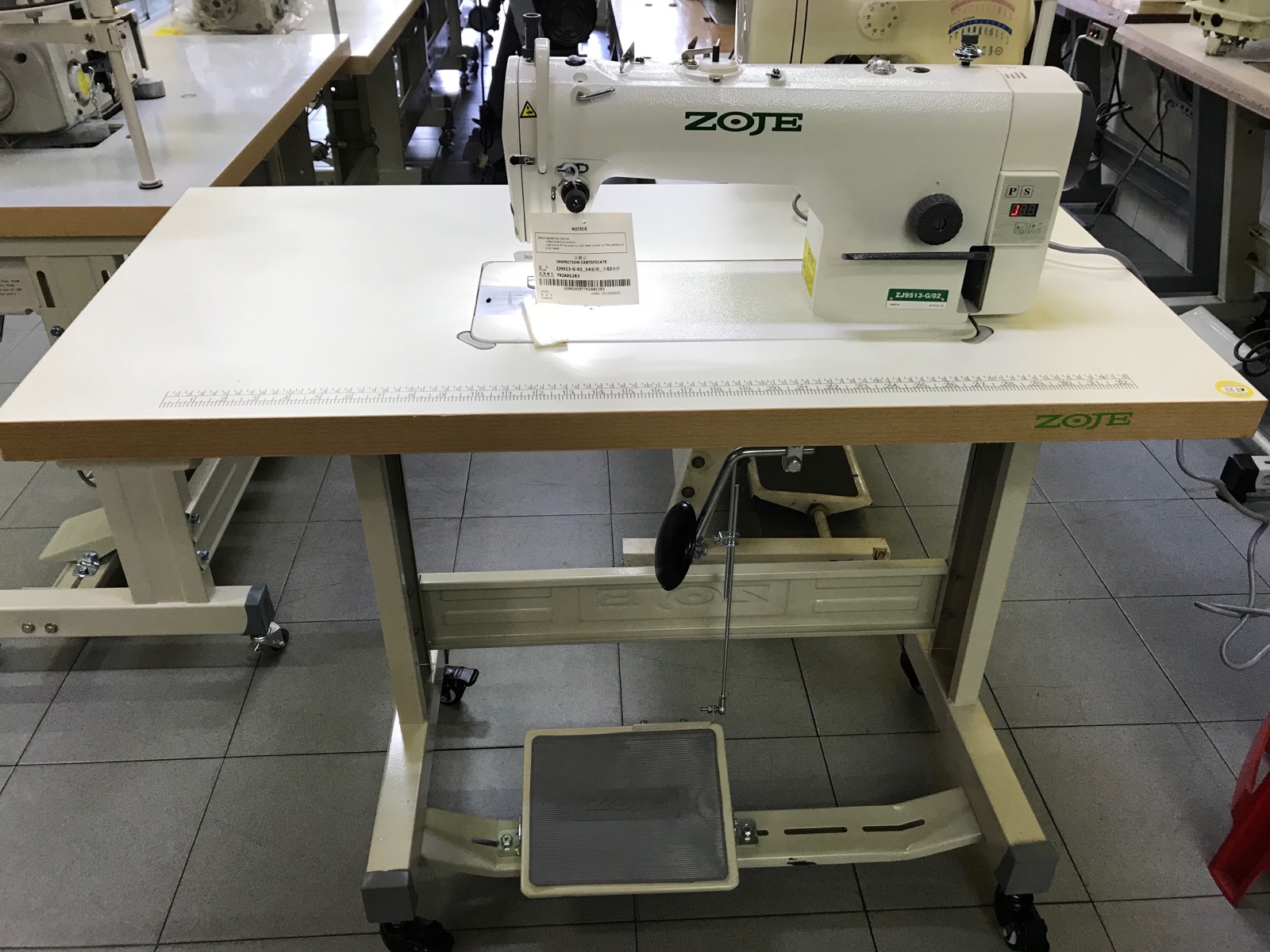 New Zoje Hi Speed Sewing Machine 