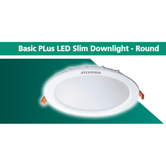 SYLVANIA Basic PLus LED Slim Downlight - Round