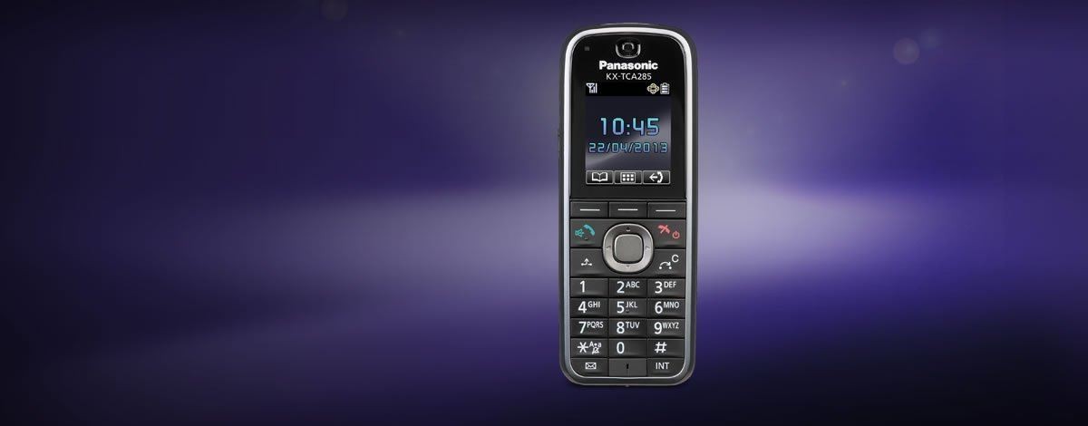 KX-TCA285.SLIM AND LIGHT DECT HANDSET FOR HIGHLY ACTIVE ENVI