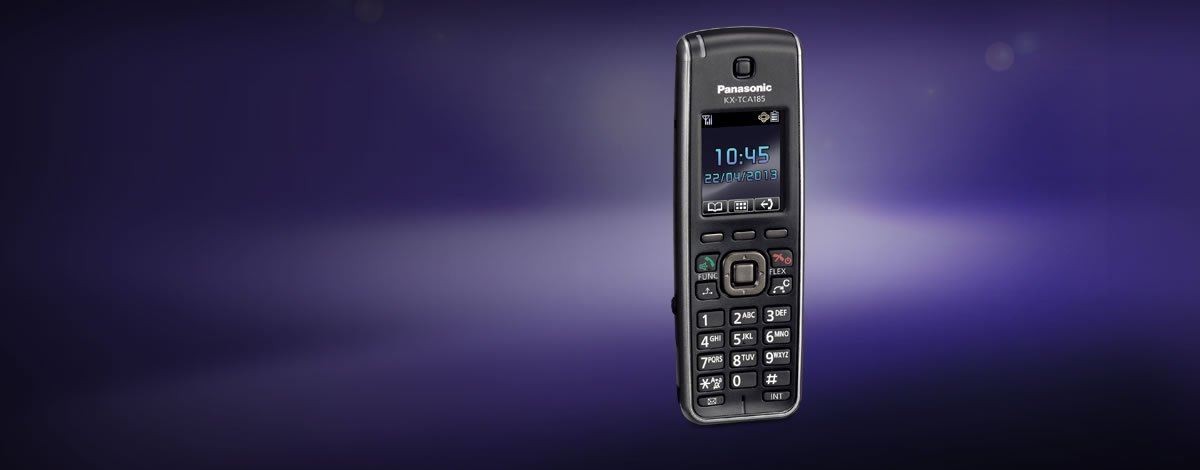 KX-TCA185.PROFESSIONAL DECT HANDSET FOR EFFICIENT PERFORMANC