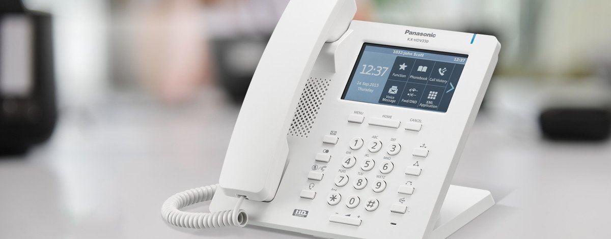 KX-HDV330 EXECUTIV HD IP DESKTOP PHONE WITH TOUCHSCREEN