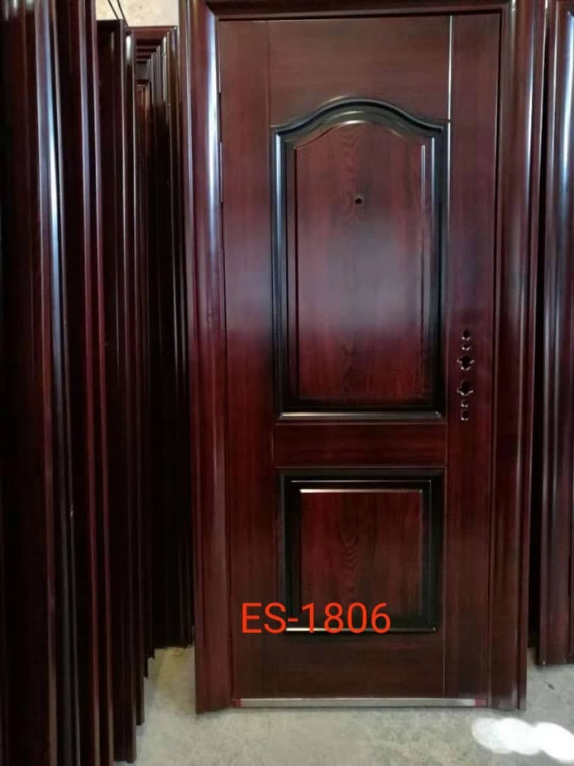 PVC METAL SAFETY DOOR