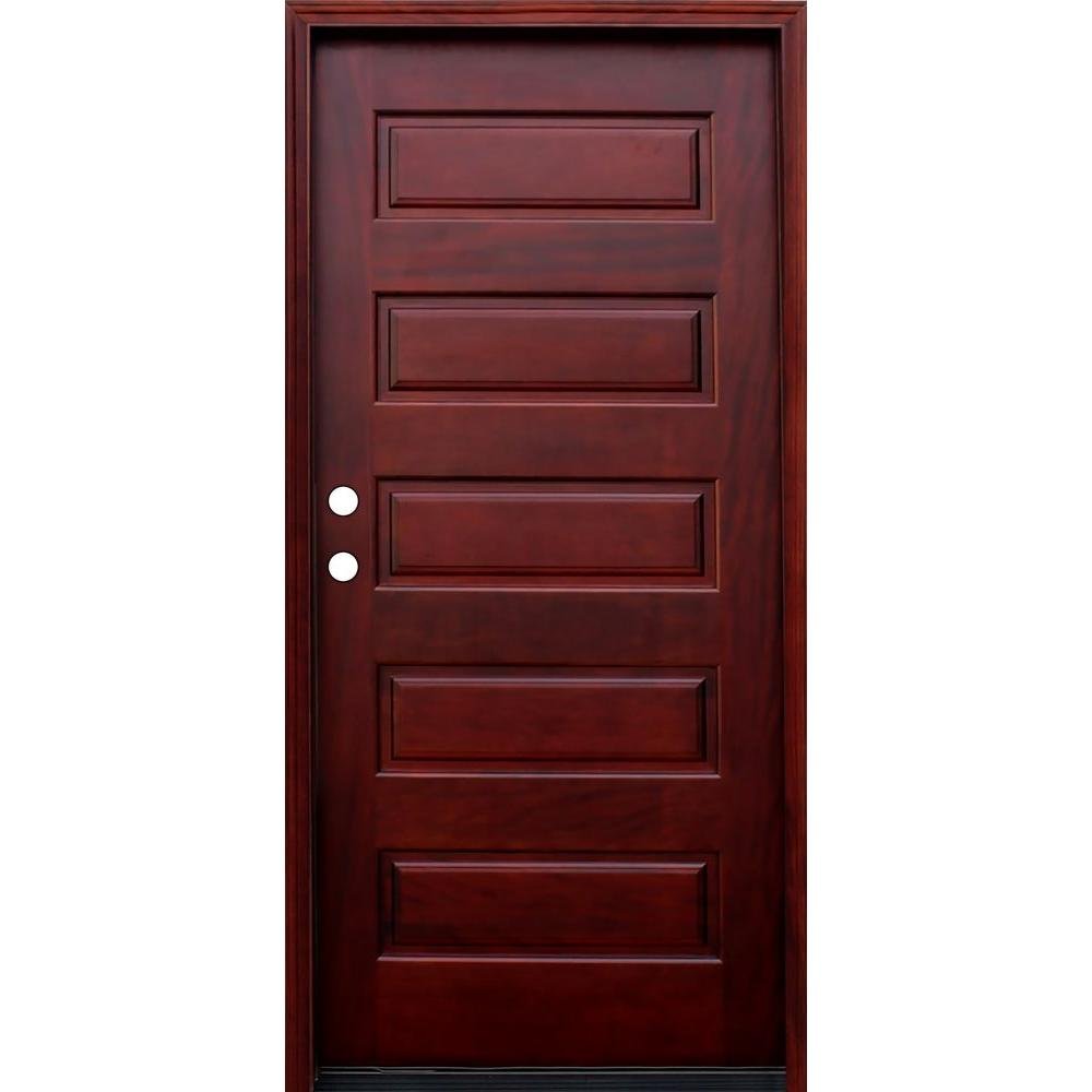 PVC METAL SAFETY DOOR