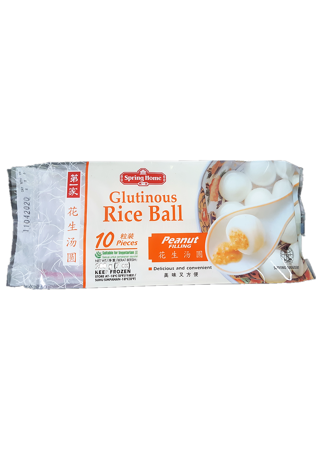 Rice Ball (Peanut) Բ (24pack/ctn)