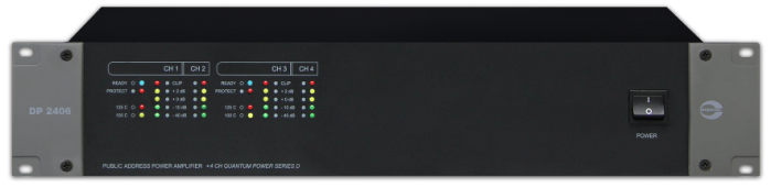 DP2000 Series.Line Multi Channel Power Amplifiers