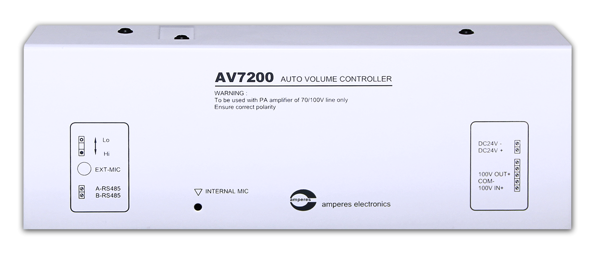 AV7200.AMPERES Auto Volume Controllers