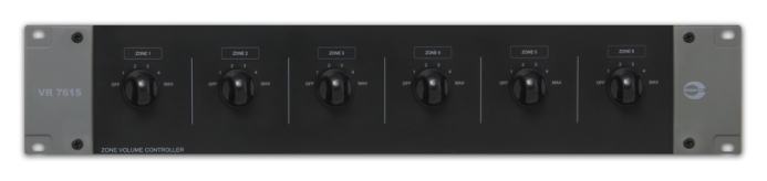 VR7600 Series.AMPERES Rack Mount Zone Volume Controllers