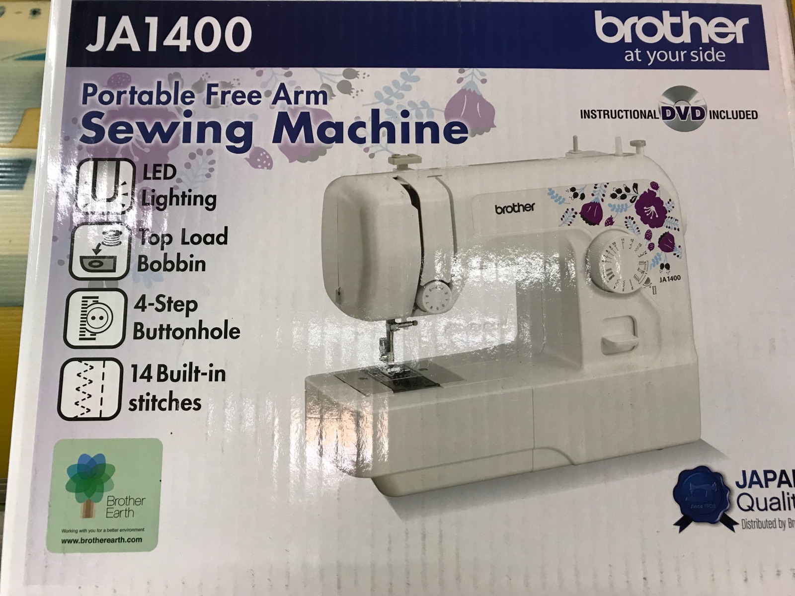 Brother Portable Zie Zig Sewing Machine 