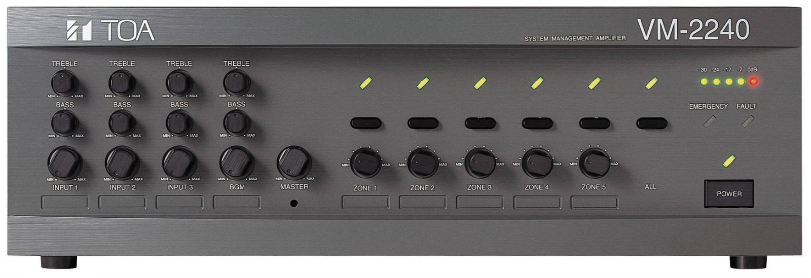 VM-2240 ER.TOA System Management Amplifier