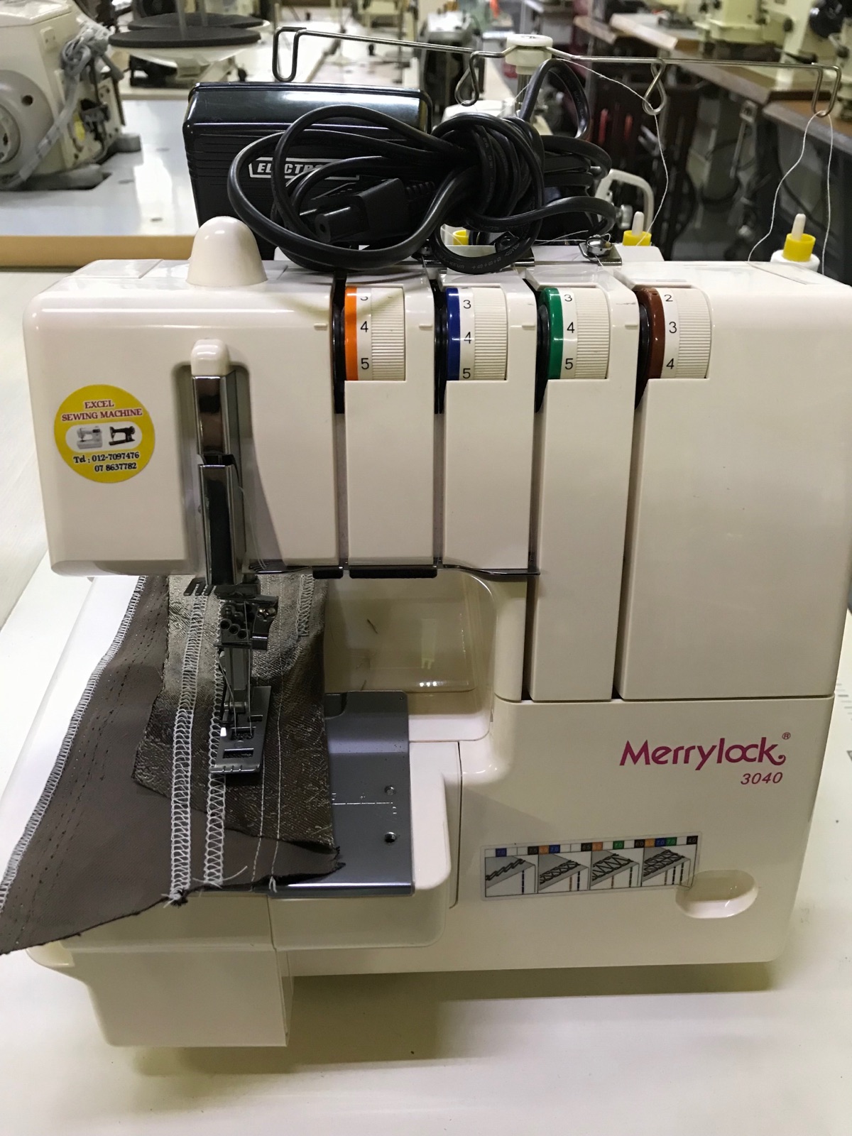 2nd Interlock Coverstitch Portable Sewing Machine 