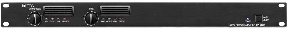 DA-250DH.TOA Dual-Channel Power Amplifier DA-250DH.TOA Dual-Channel Power Amplifier